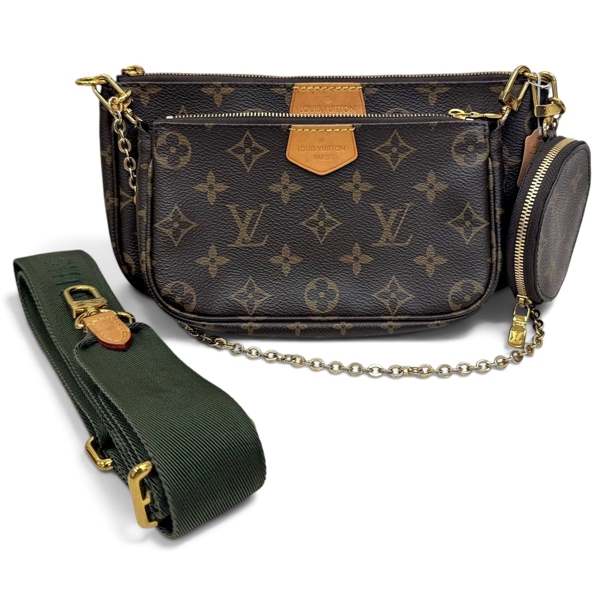 Multi Pochette Accessoires leather crossbody bag