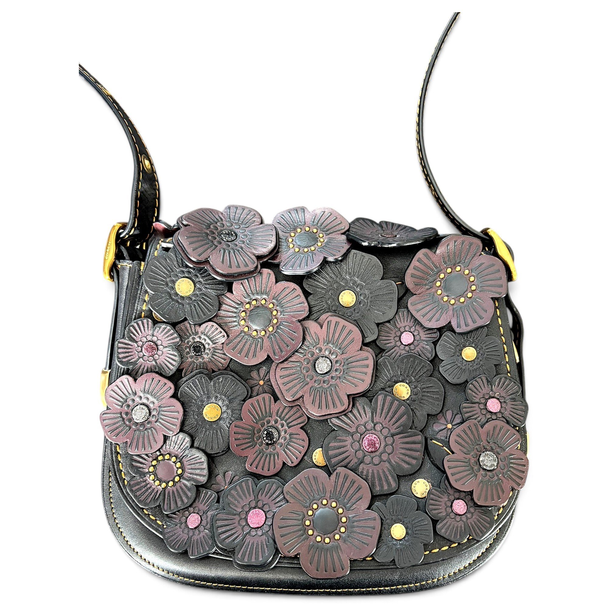 Leather crossbody bag