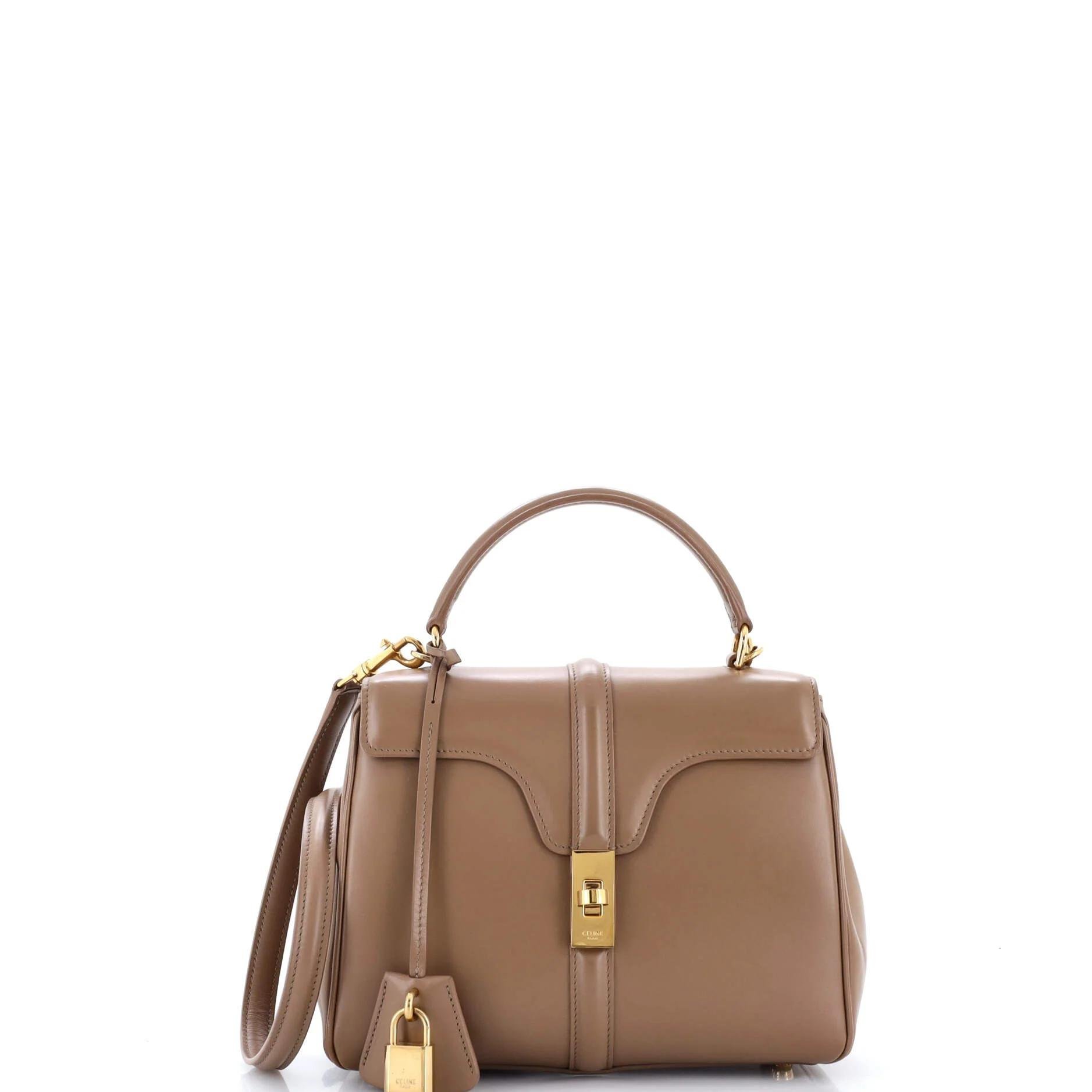 Leather satchel