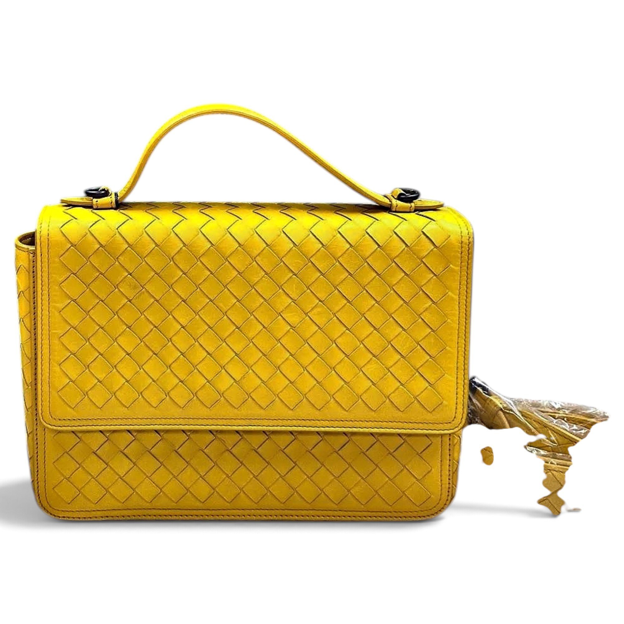 Leather handbag