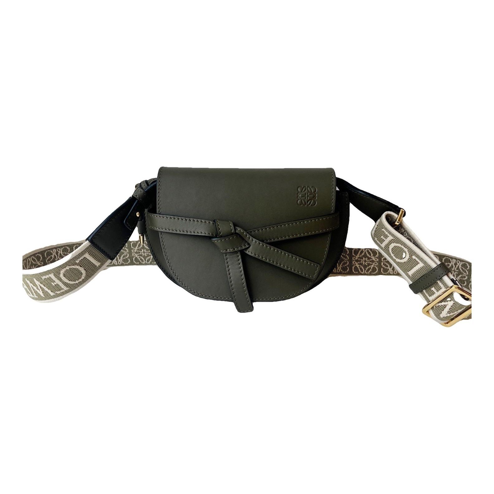 Gate leather handbag