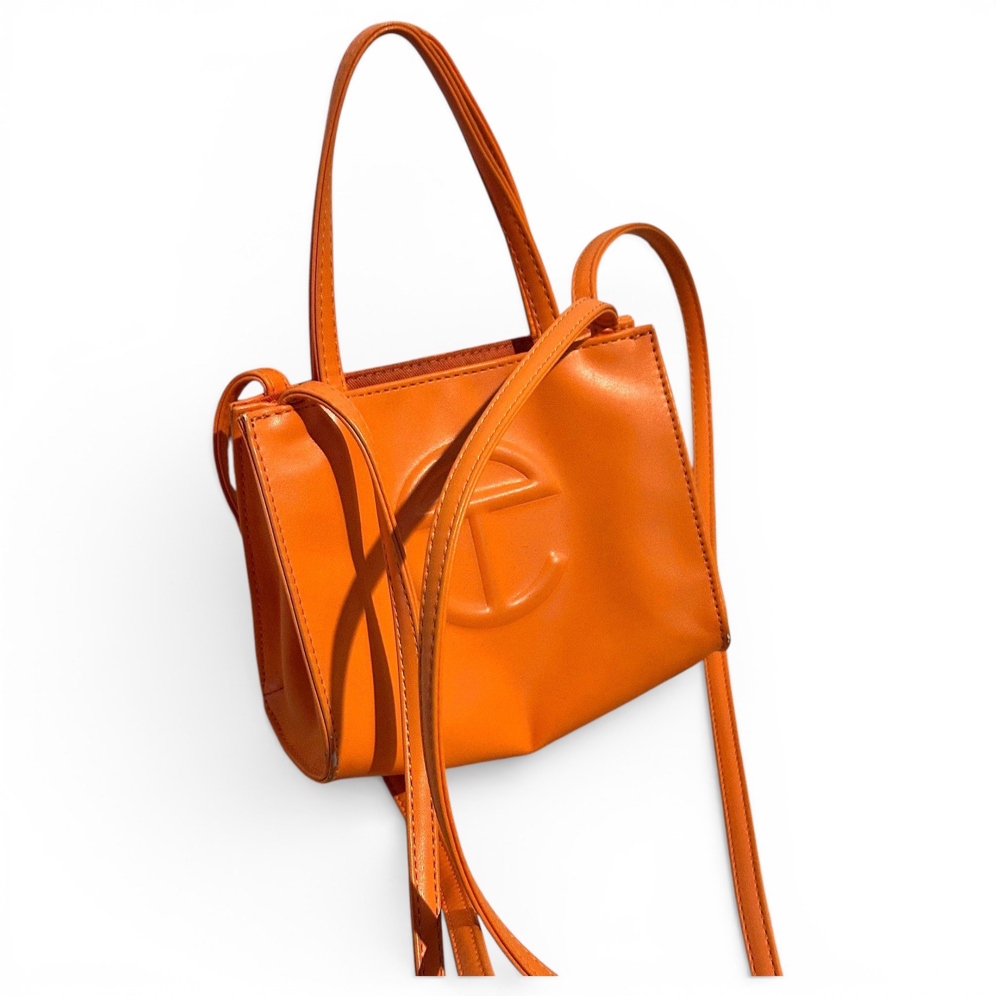 Small Shopping Bag vegan leather handbag