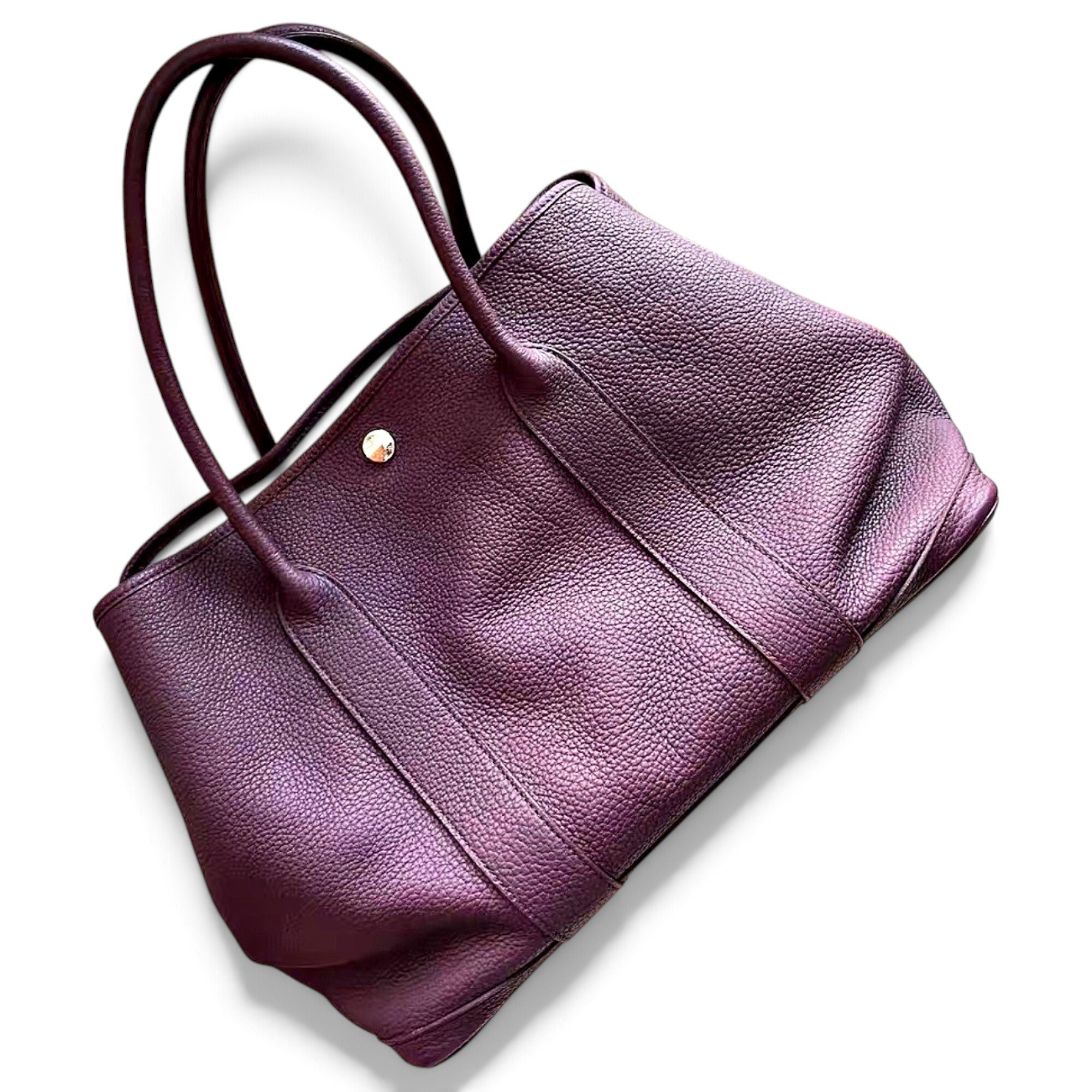 Garden Party leather tote
