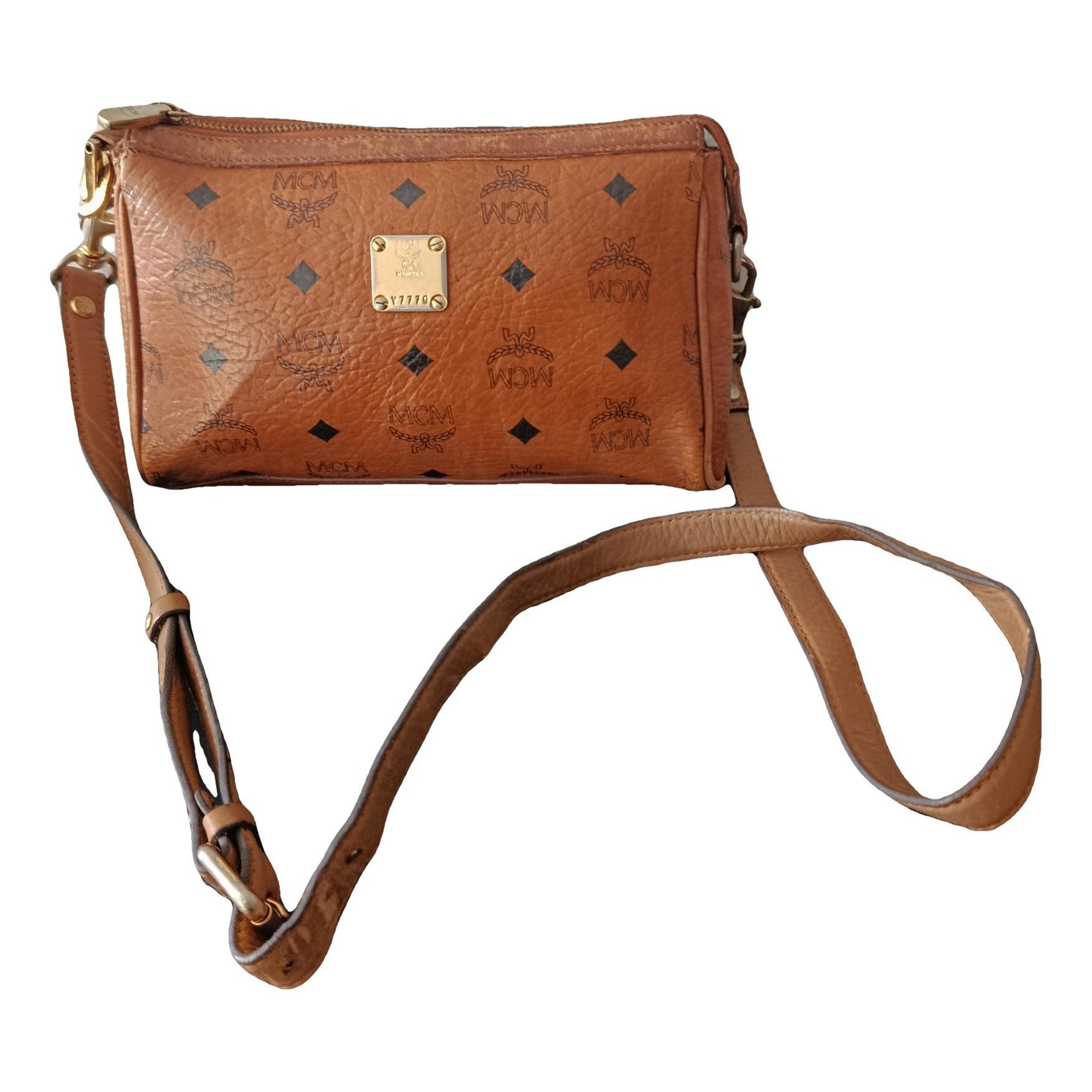 Leather crossbody bag