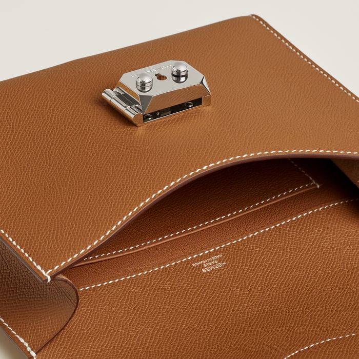 Gold Sac a Depeches 21 Bag