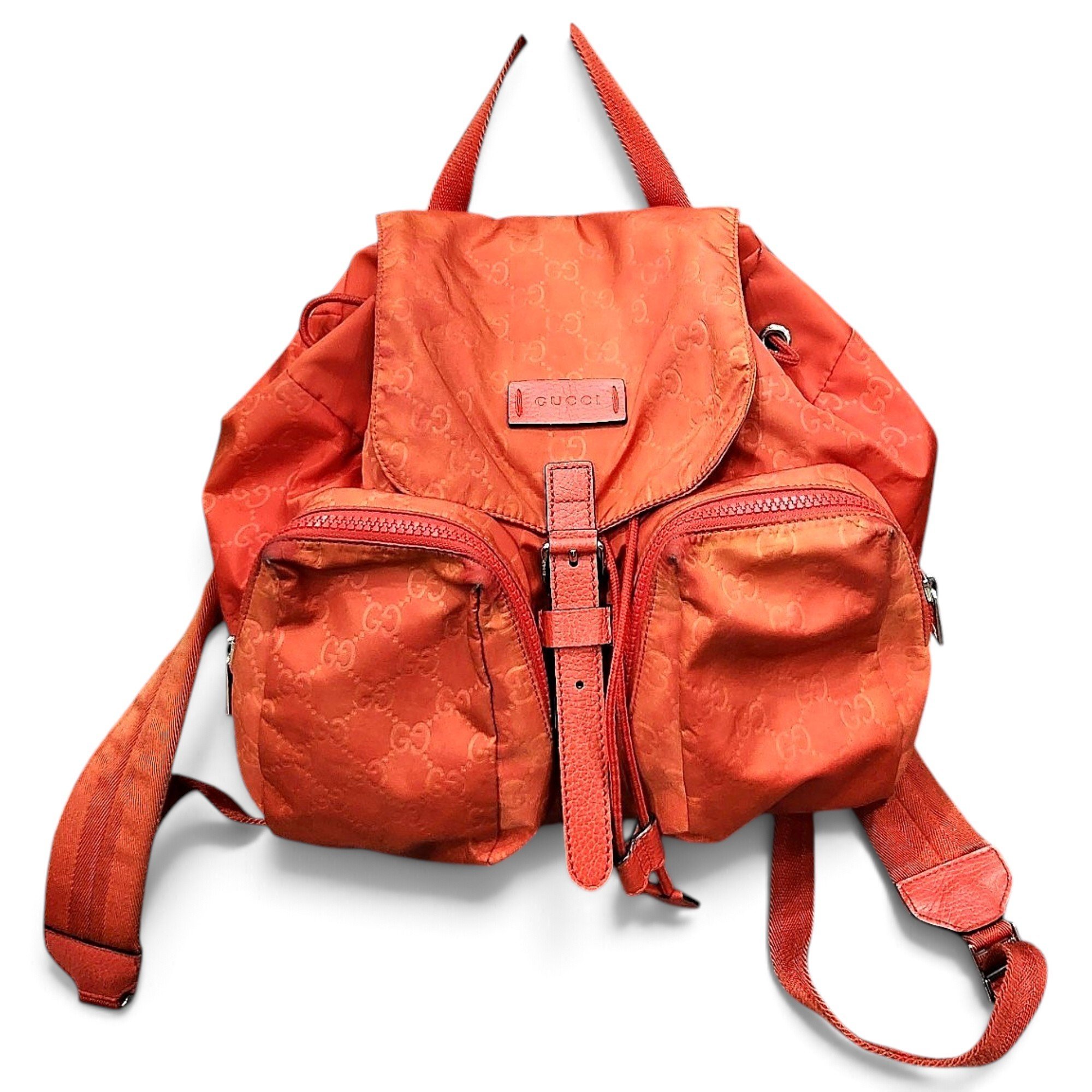 Bamboo Tassel Oval cloth backpack