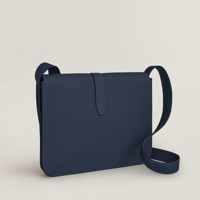 Navy Steve Light Junior Messenger Bag