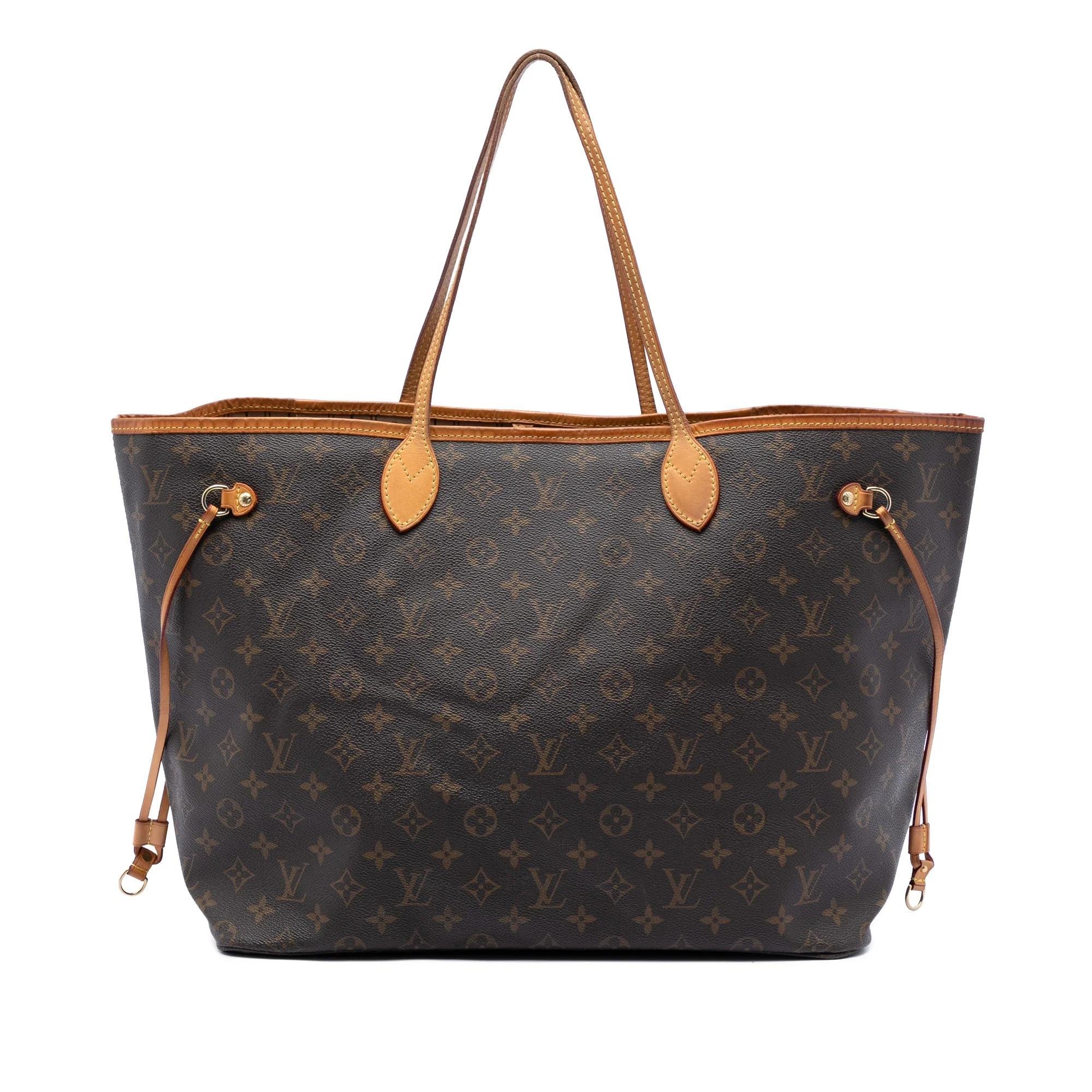 Neverfull leather tote