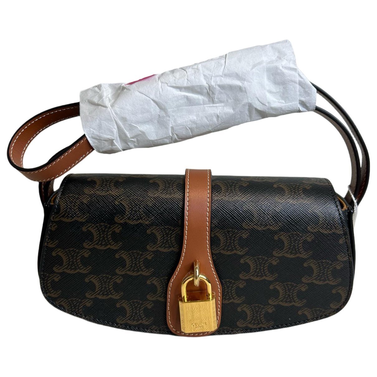 Tabou leather handbag