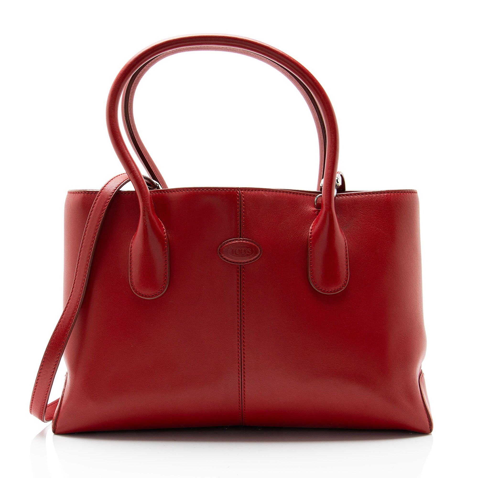 Leather tote