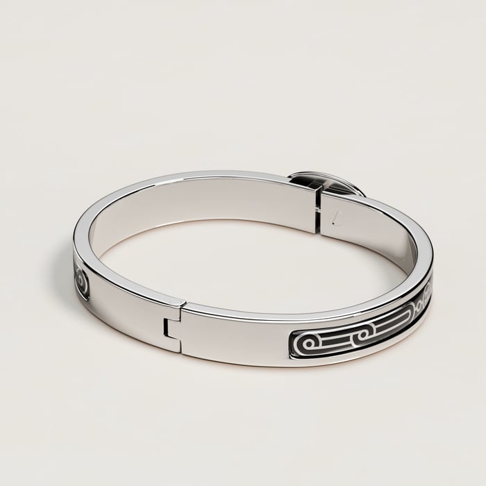 Mini Clic Chaine d'Ancre Hermès Sellier Bracelet
