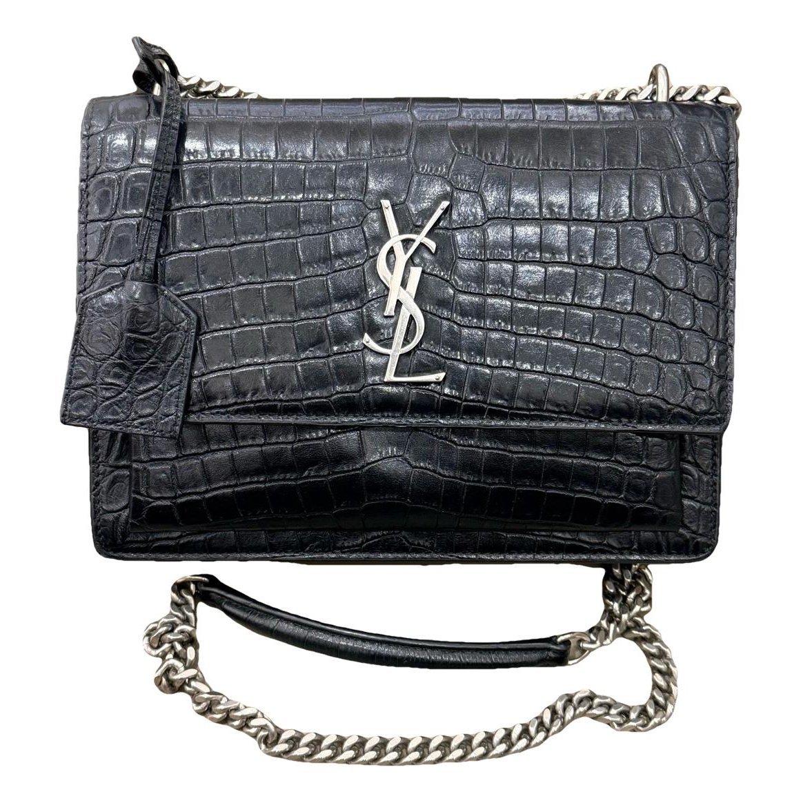 Sunset leather handbag