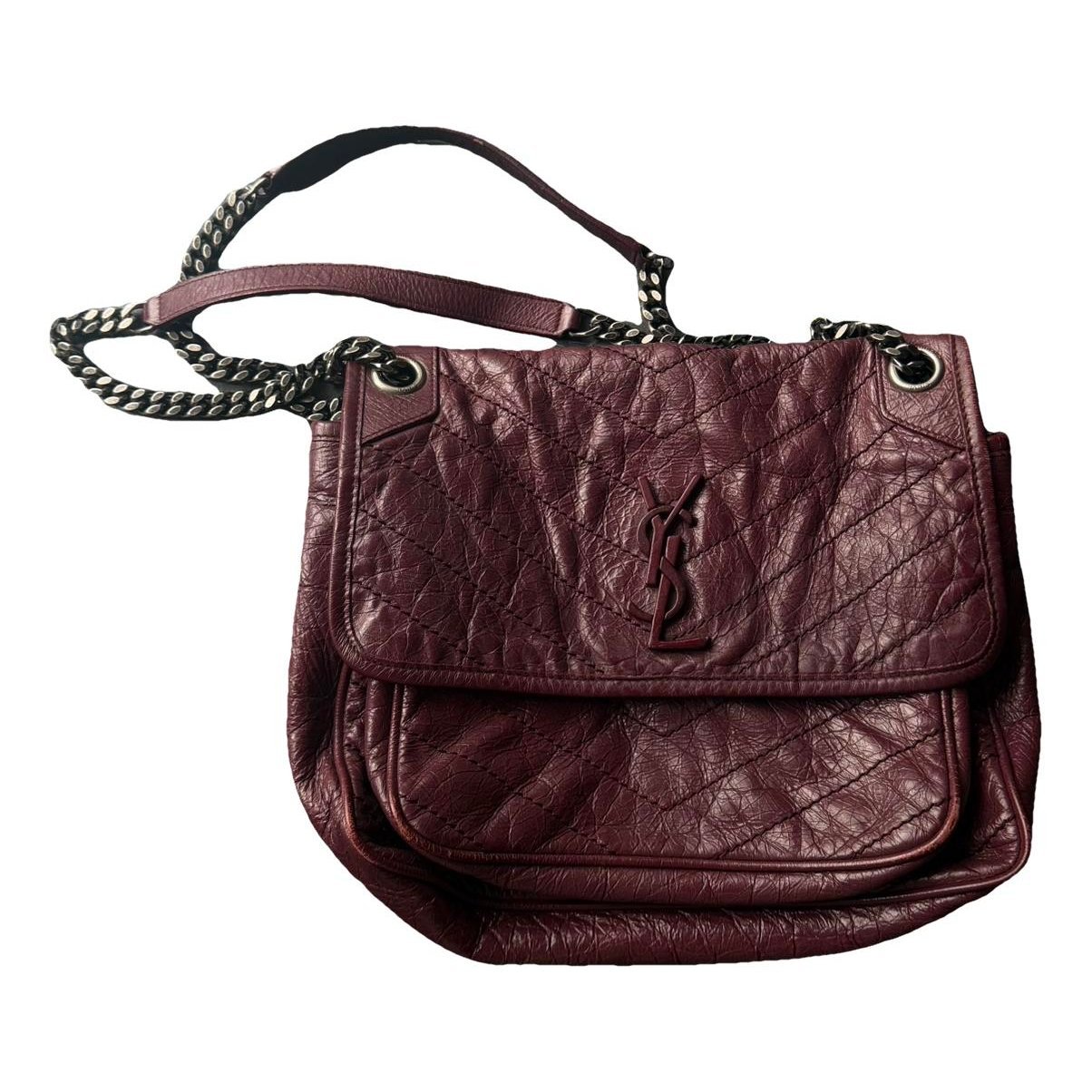 Niki leather crossbody bag