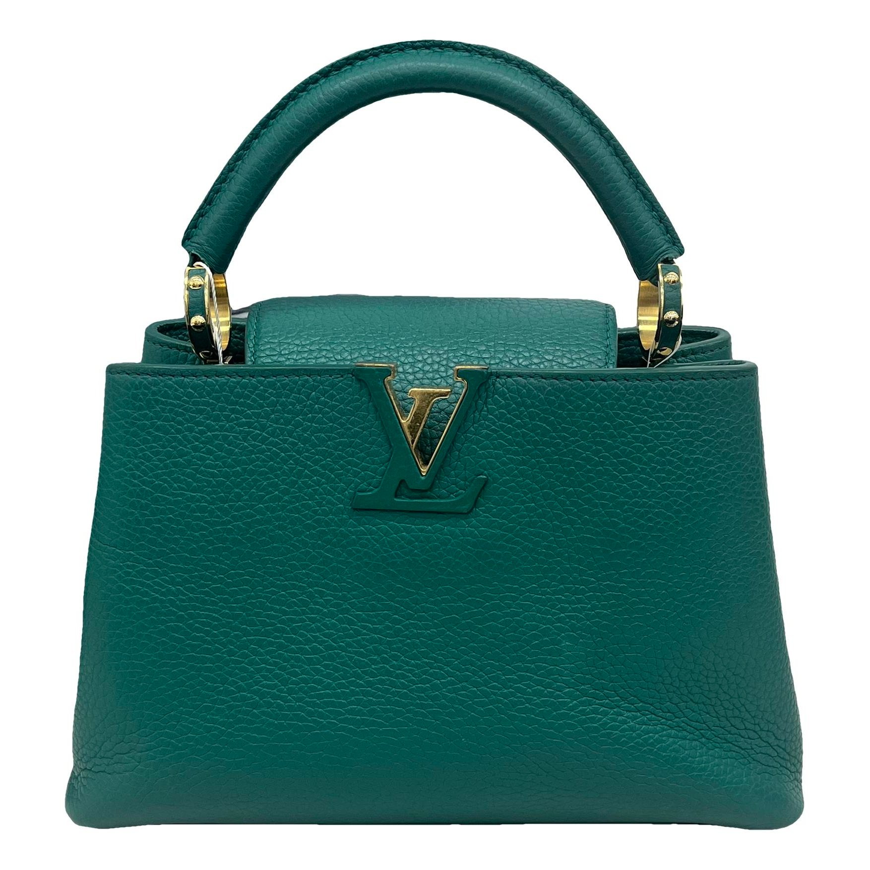 Capucines leather handbag