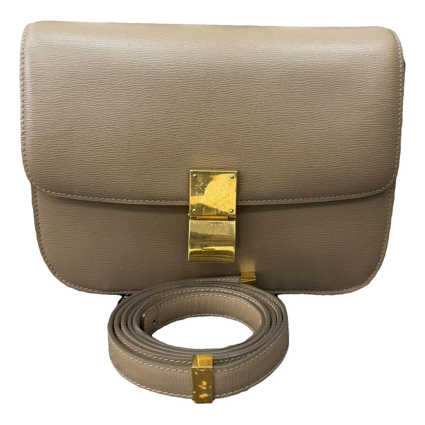 Classic leather handbag