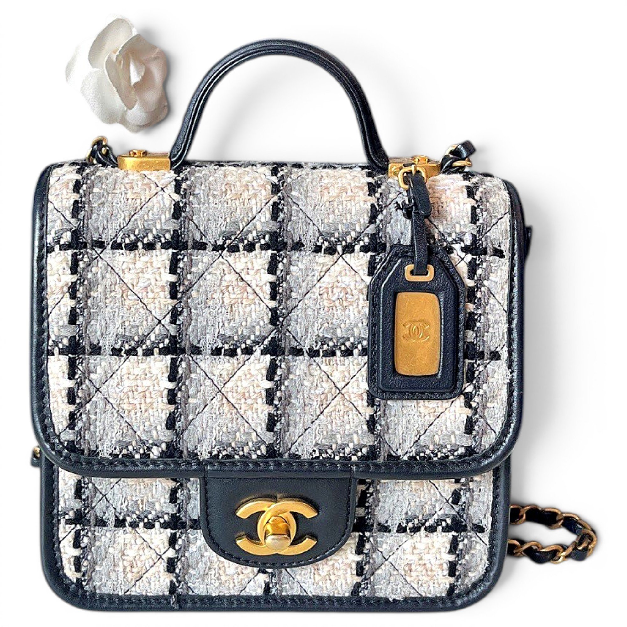 Tweed handbag