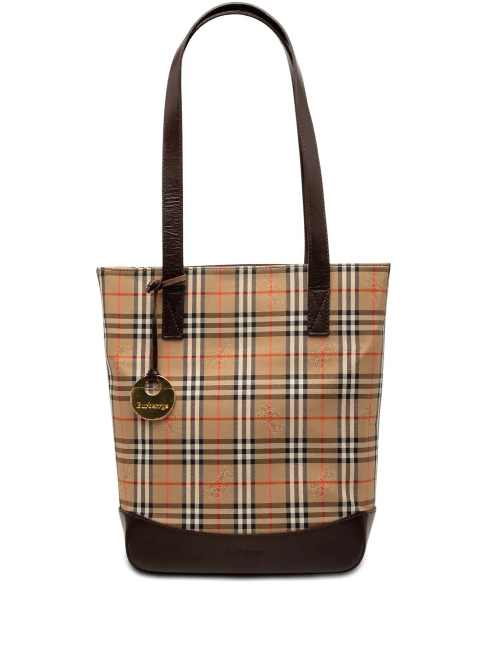 20th Century Haymarket Check Canvas tote bag