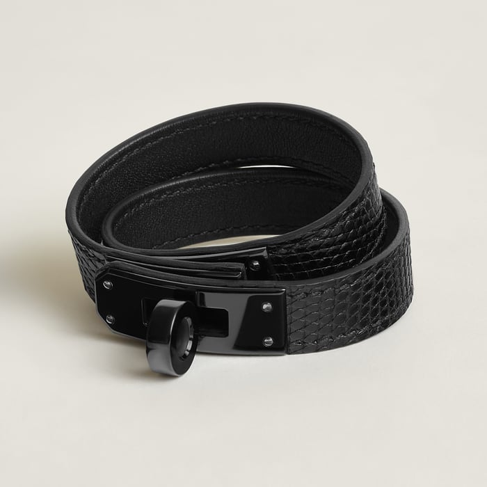 Noir Kelly Double Tour So Black Bracelet