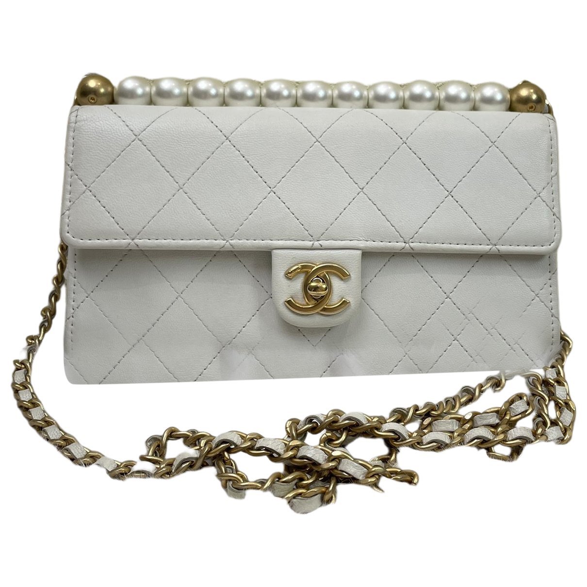 Wallet On Chain Timeless/Classique leather crossbody bag