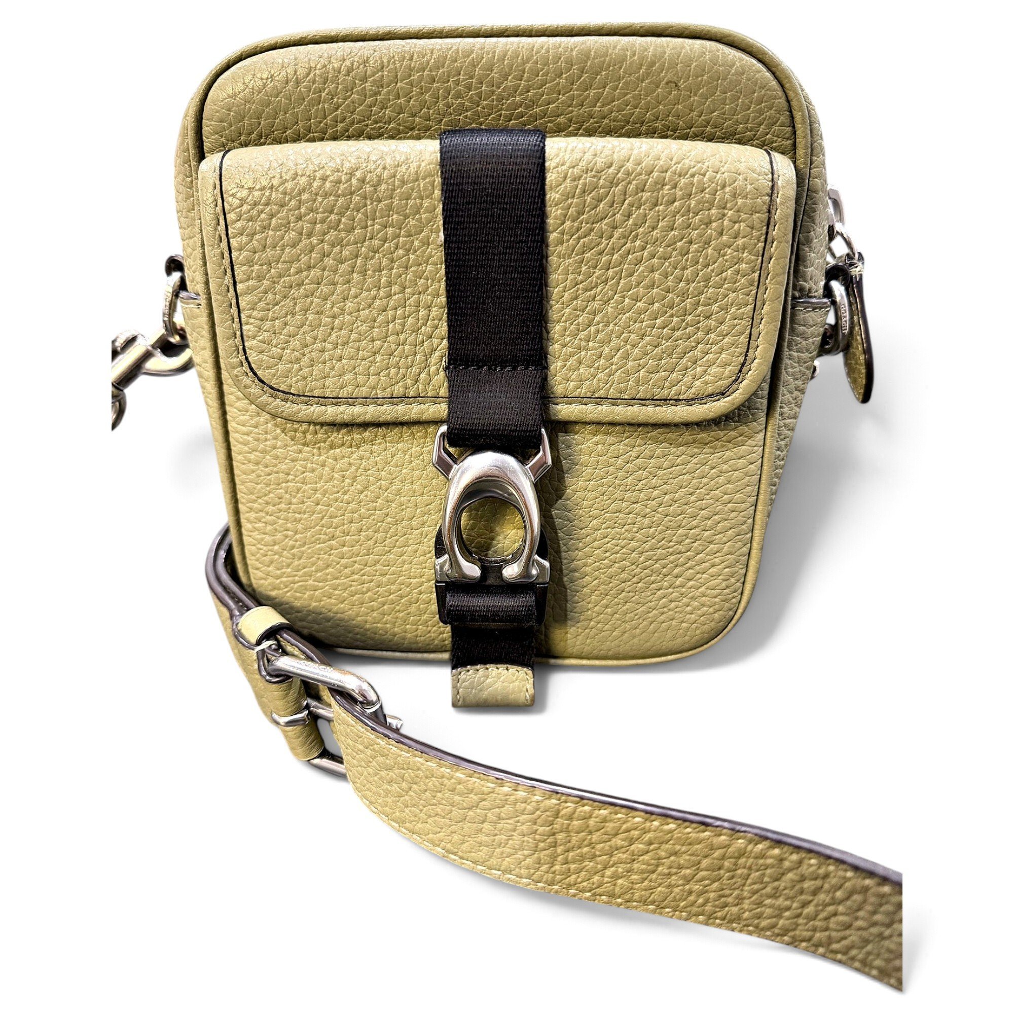 Leather crossbody bag