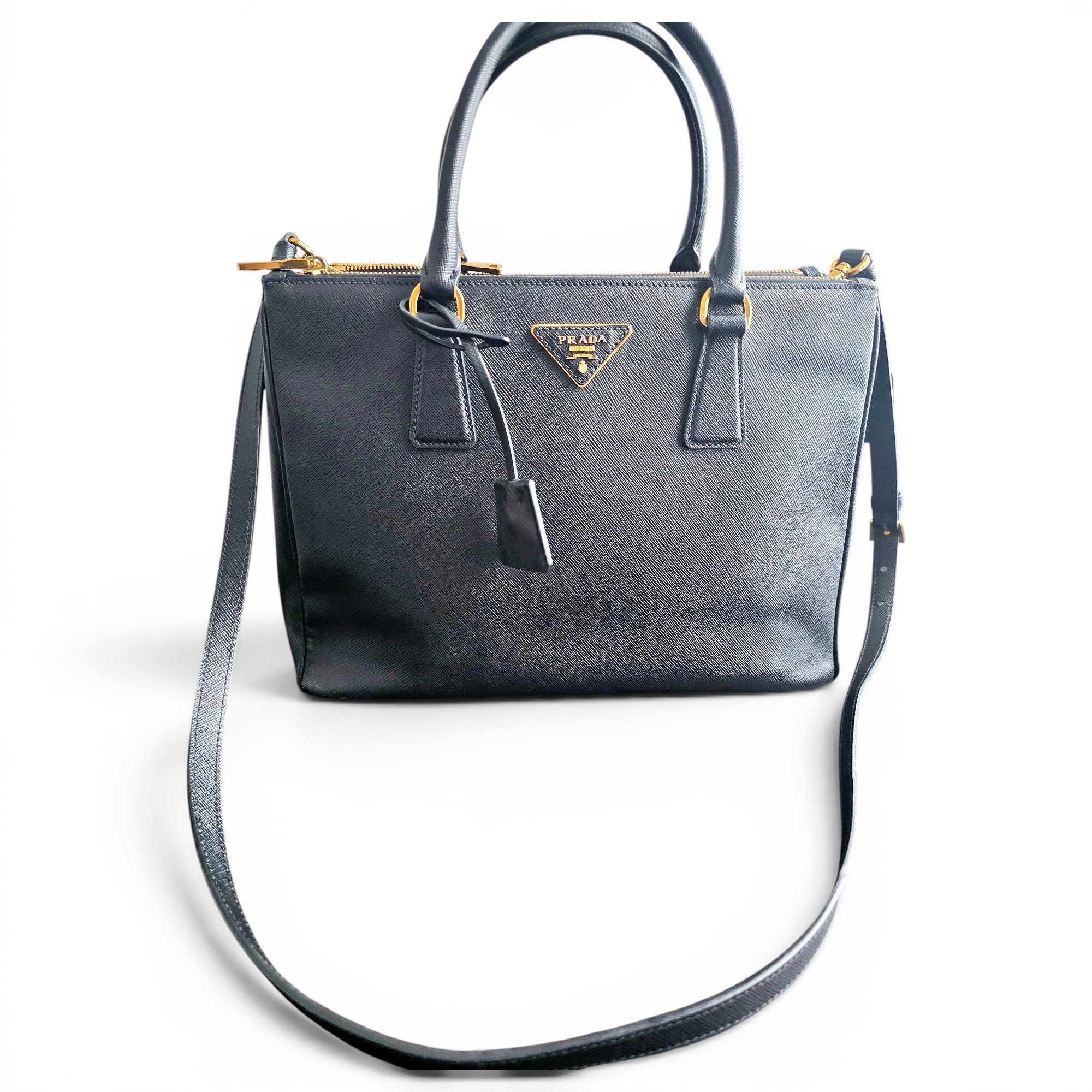 Galleria patent leather bag