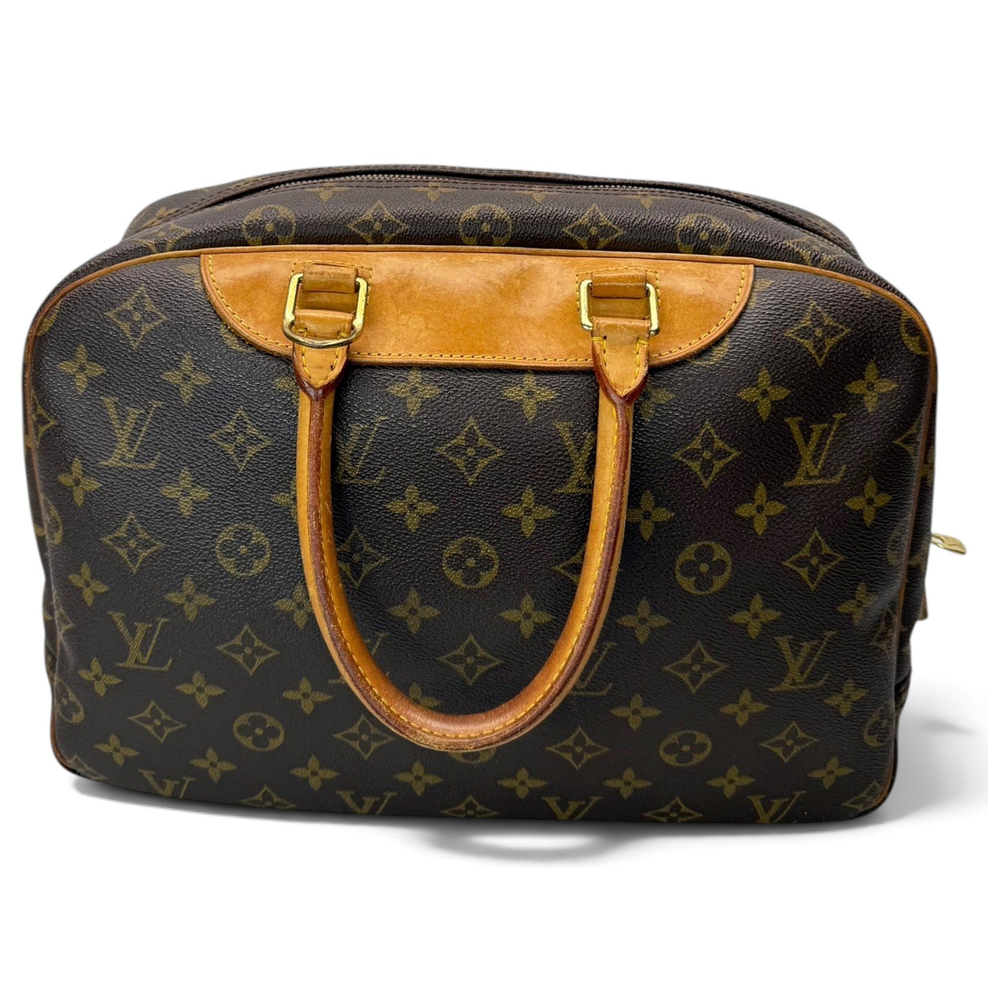 Deauville leather handbag