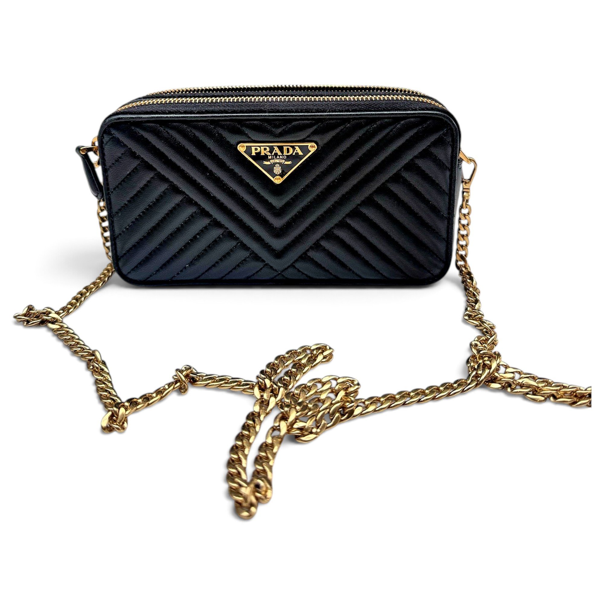 Leather crossbody bag