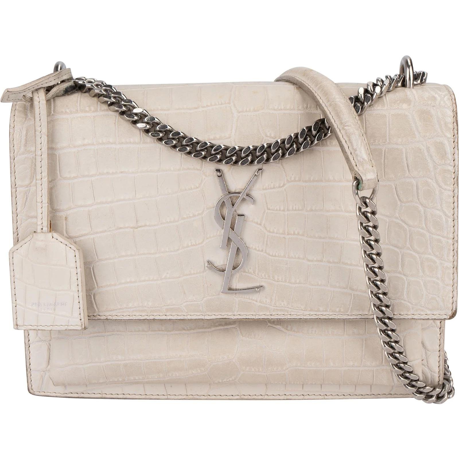 Sunset leather crossbody bag