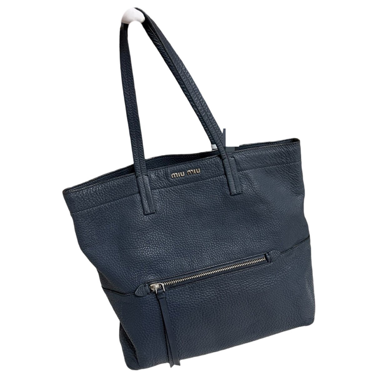 Leather tote