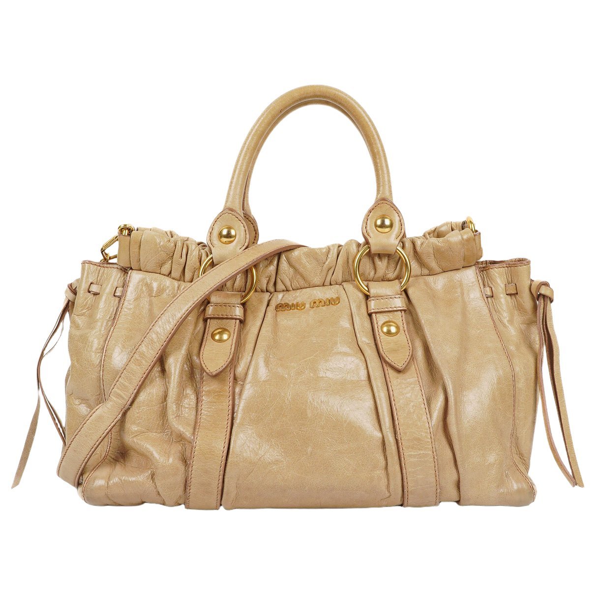 Vitello leather handbag
