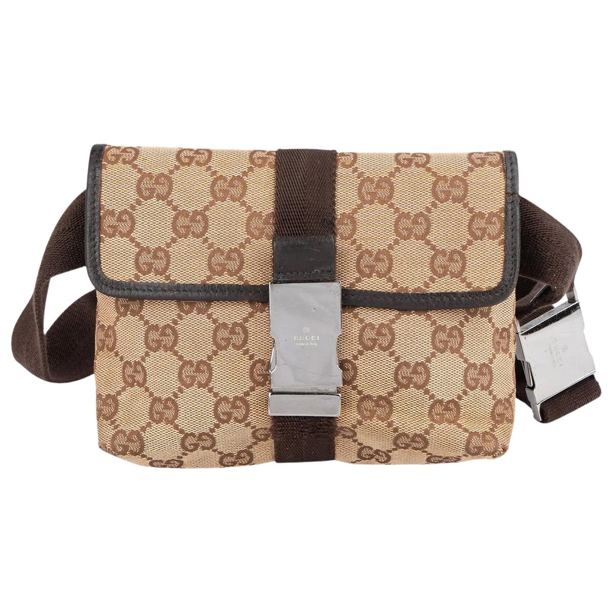 Gucci B leather bag
