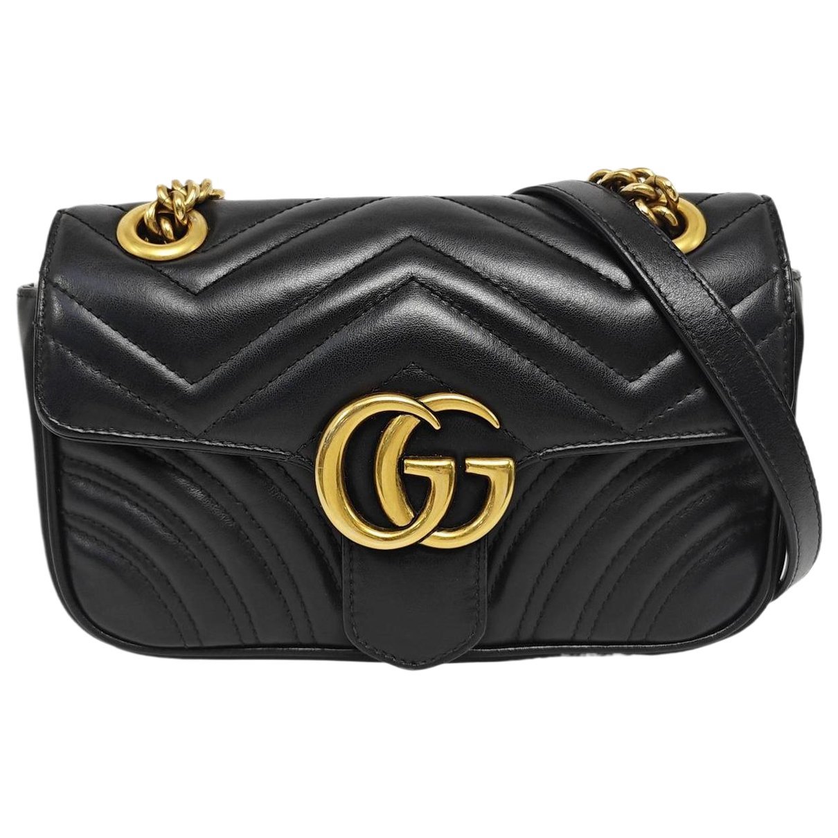 GG Marmont leather crossbody bag