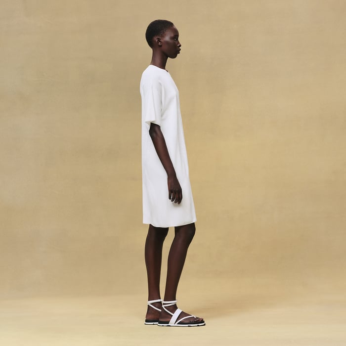 Blanc Cassé "Chaine d'Ancre" Tunic Dress