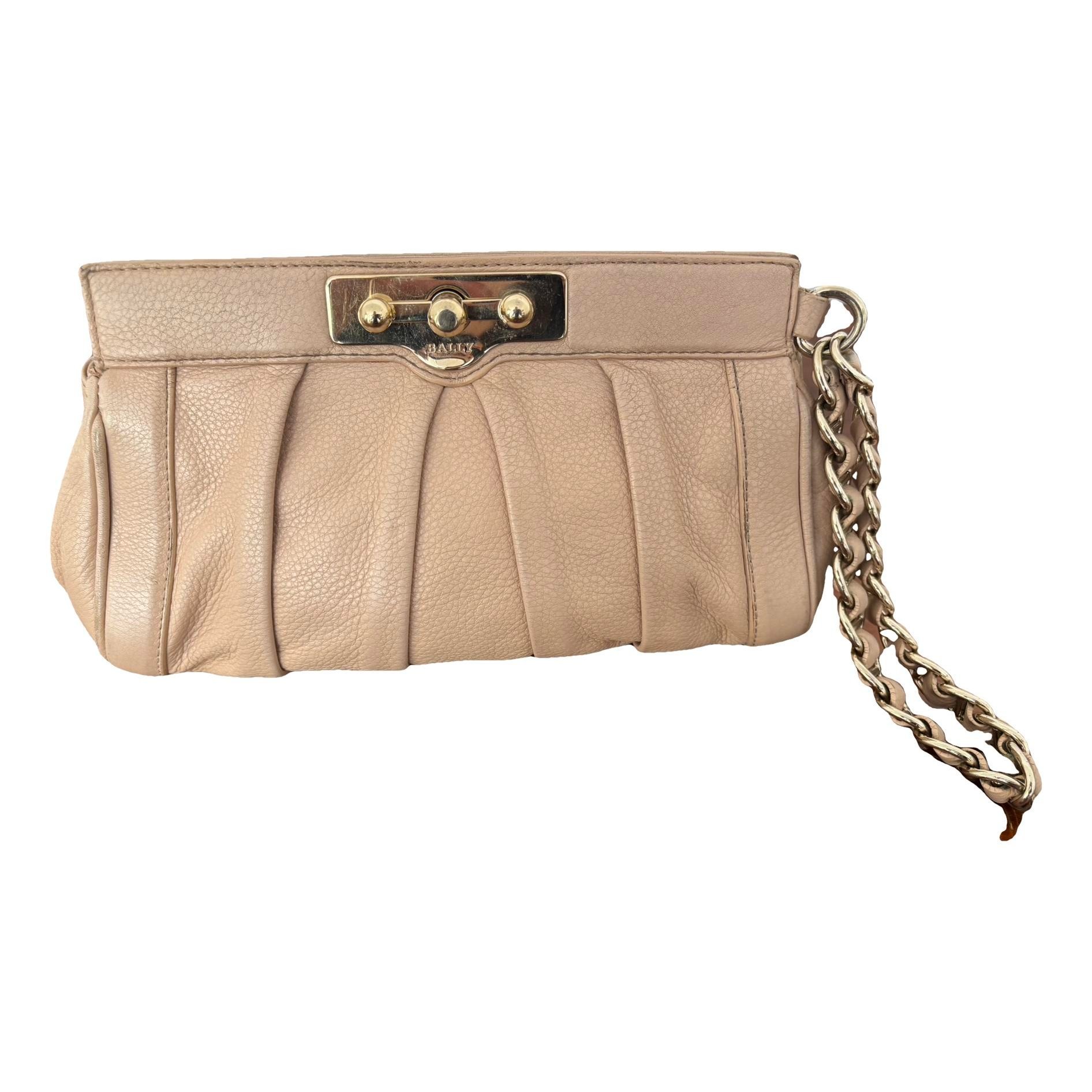 Bally Leather clutch bag