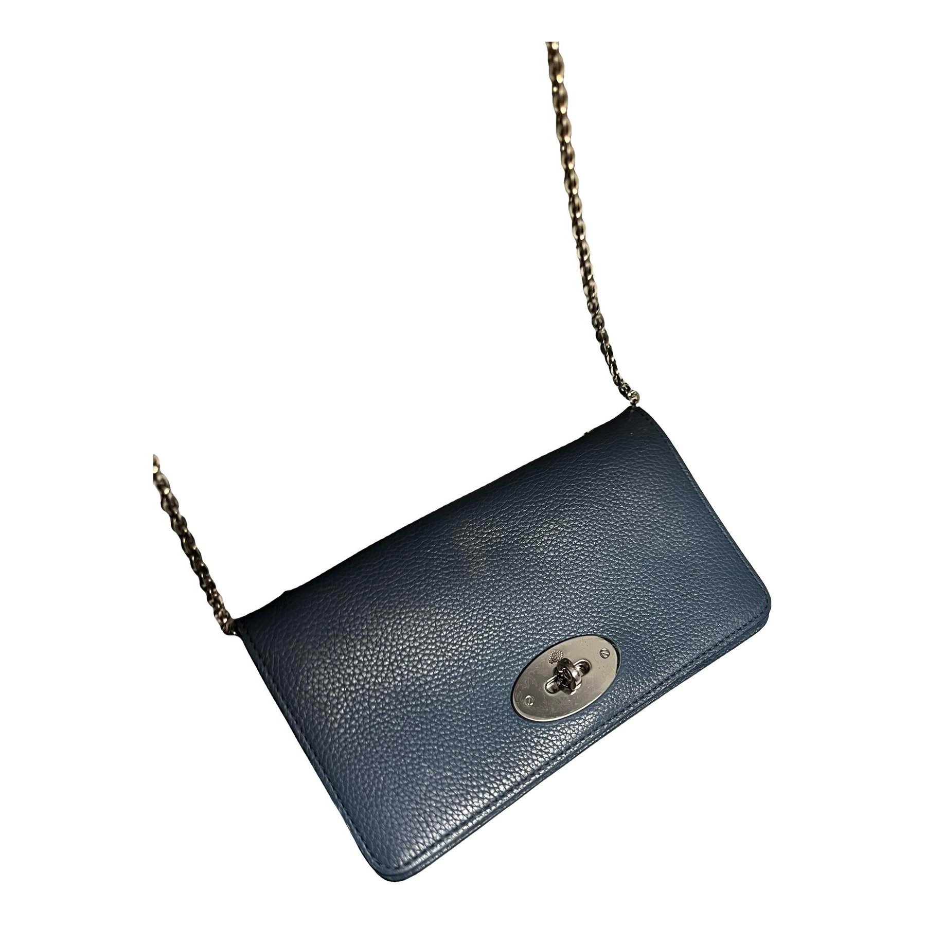 Mulberry Darley leather clutch bag