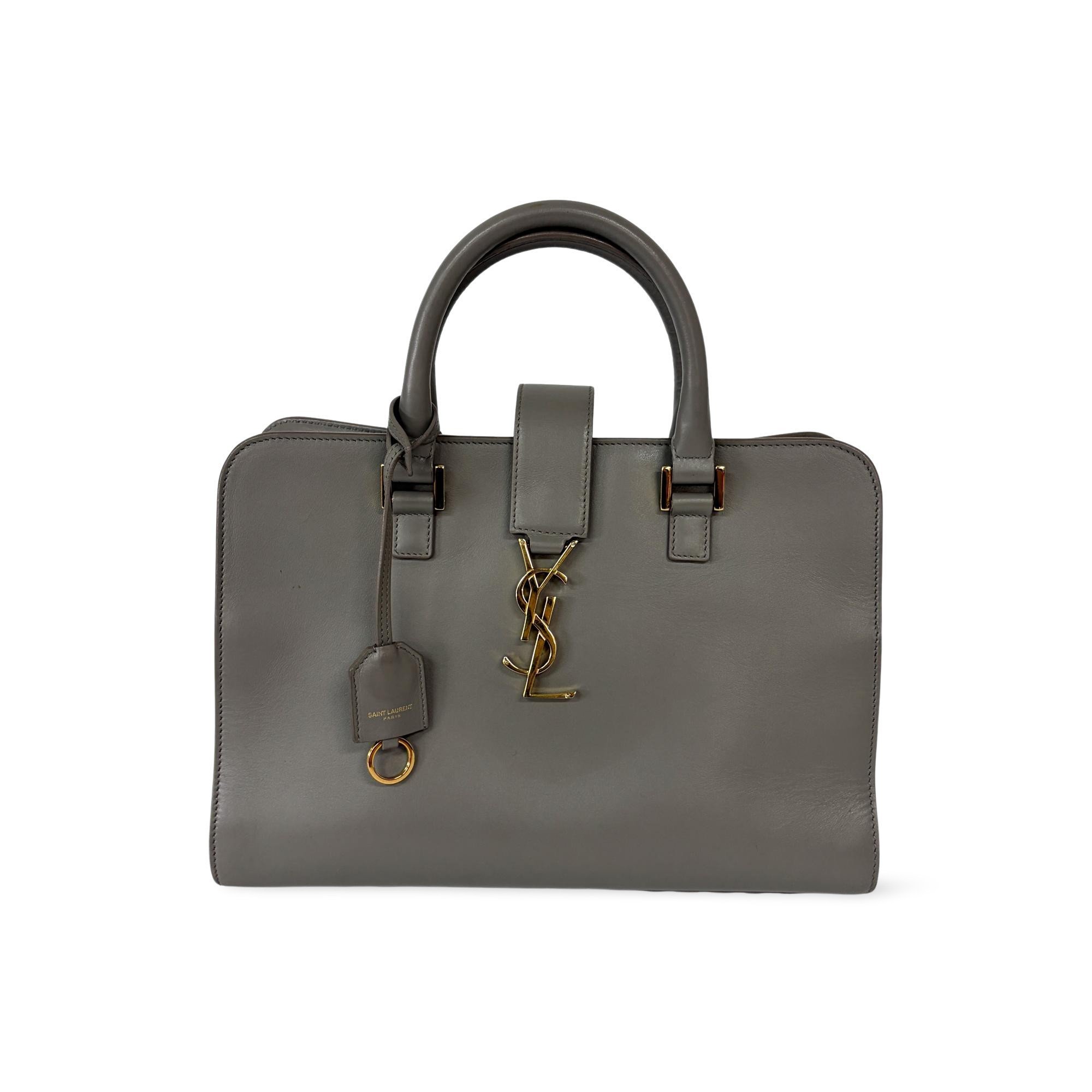 Monogram Cabas pony-style calfskin handbag