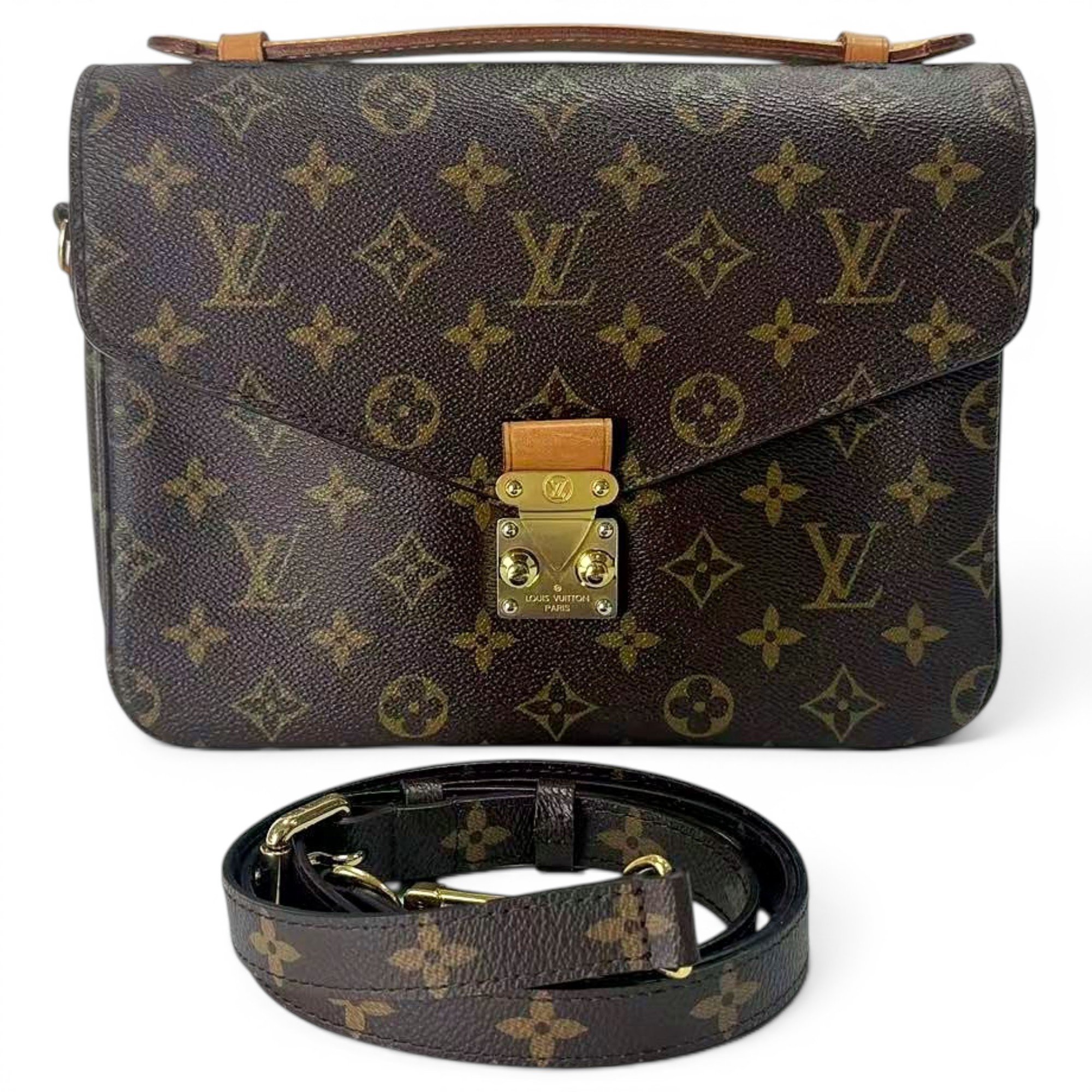 Louis Vuitton Metis leather handbag