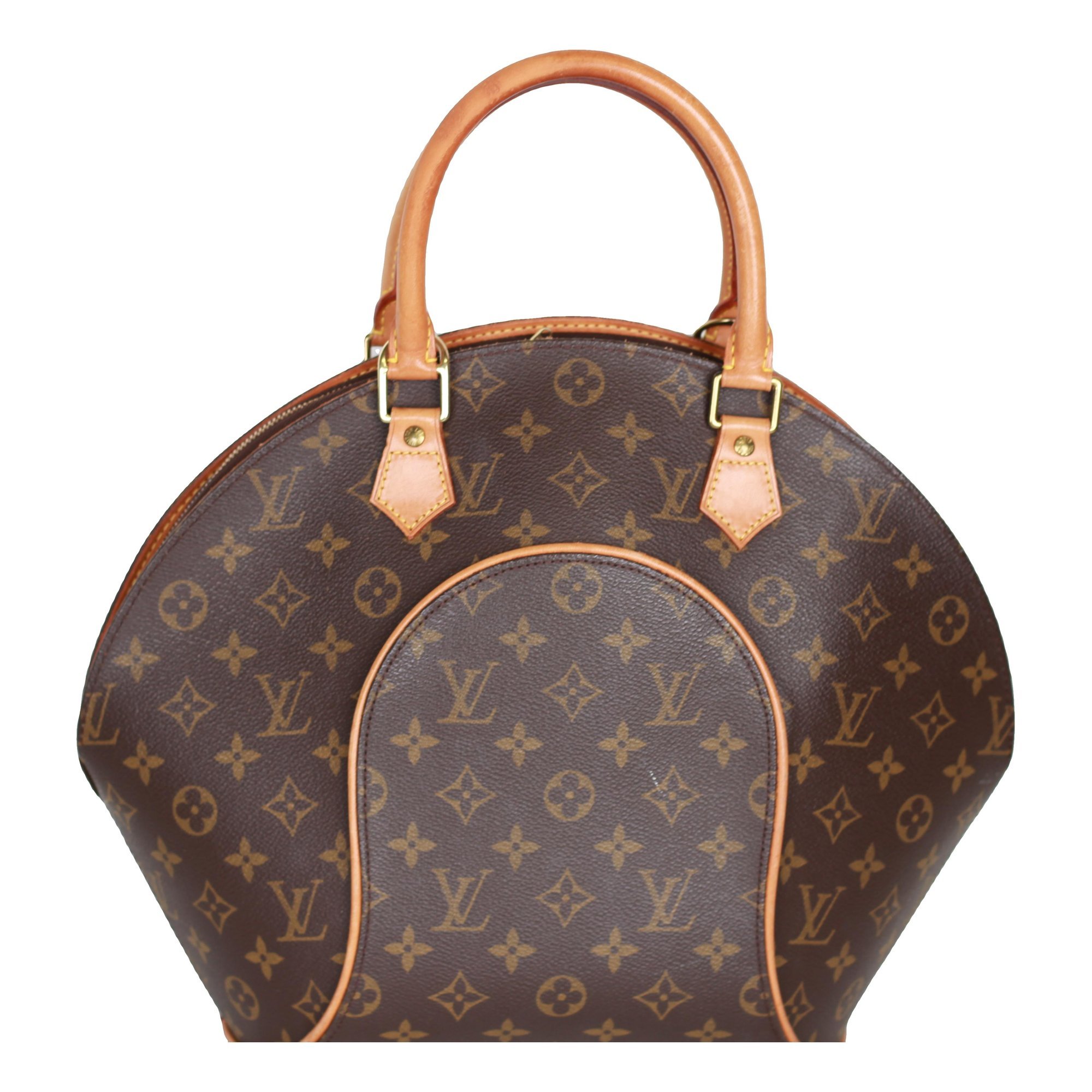 Ellipse cloth handbag