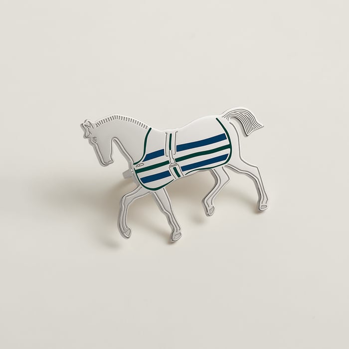 Cheval a La Couverture Scarf 70 Ring