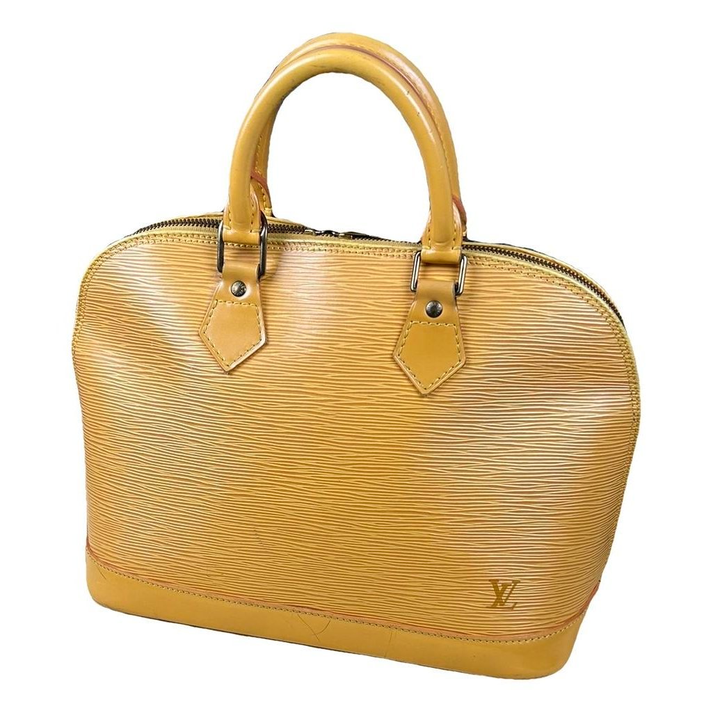 Alma leather handbag