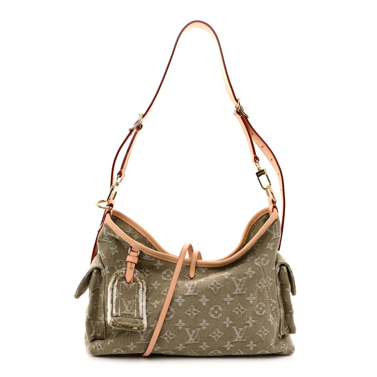 Louis Vuitton Denim CarryAll Cargo PM Khaki