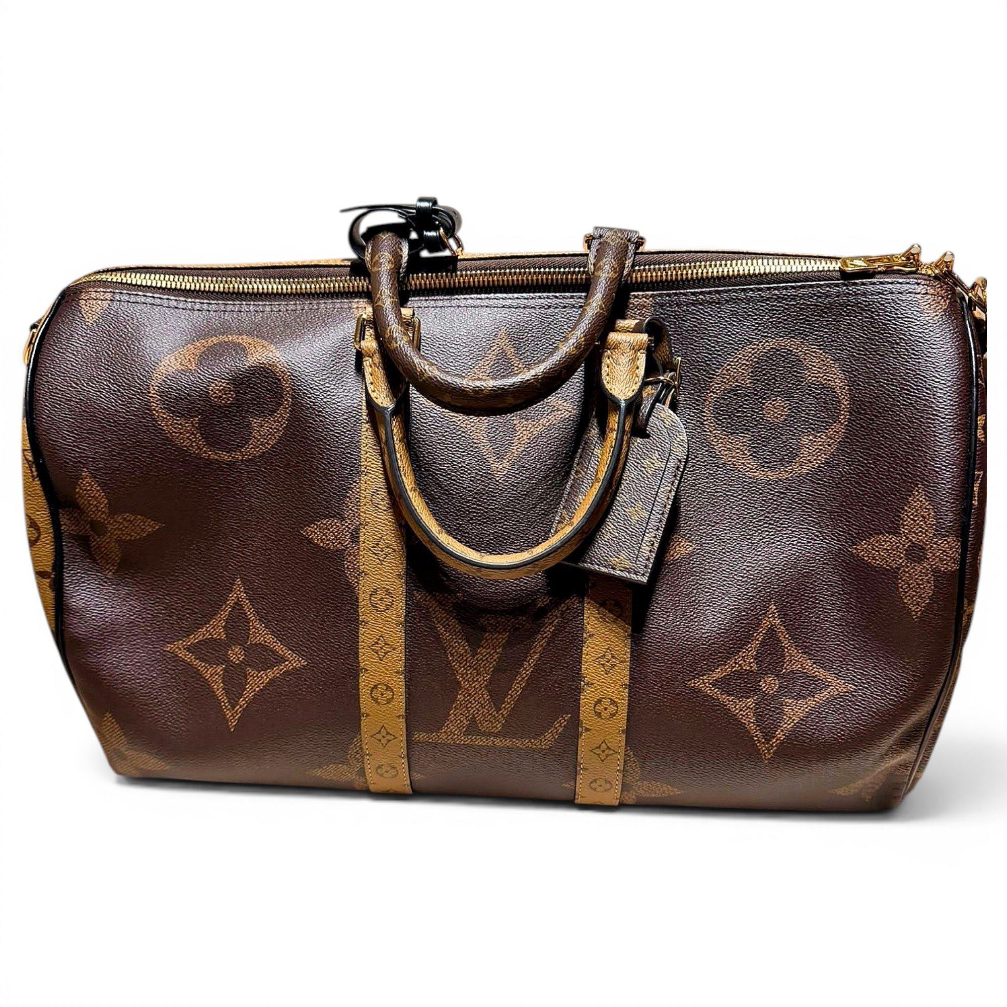 Keepall leather 48h bag
