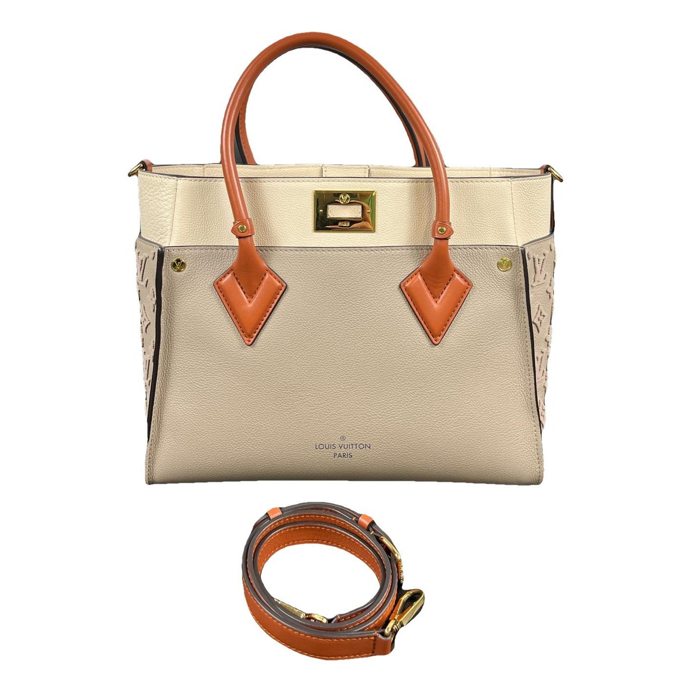 On My Side leather handbag