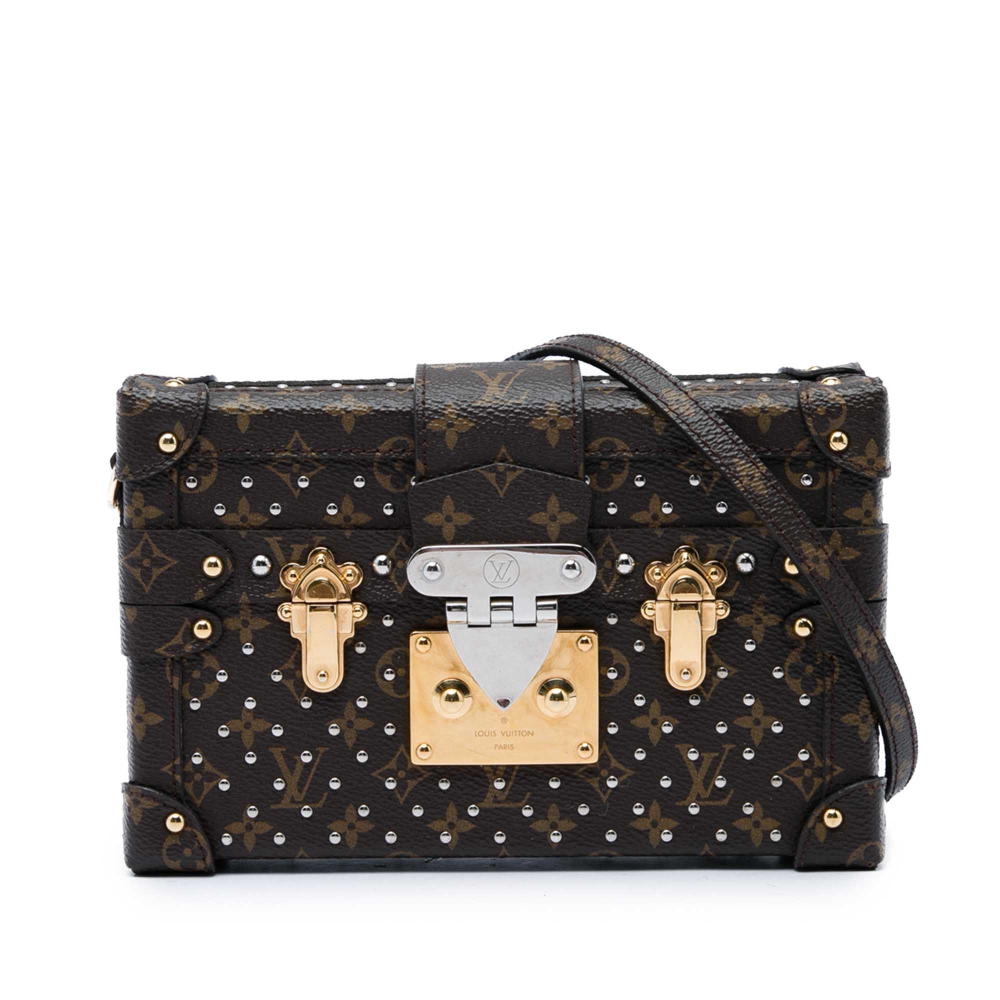 Petite Malle cloth handbag