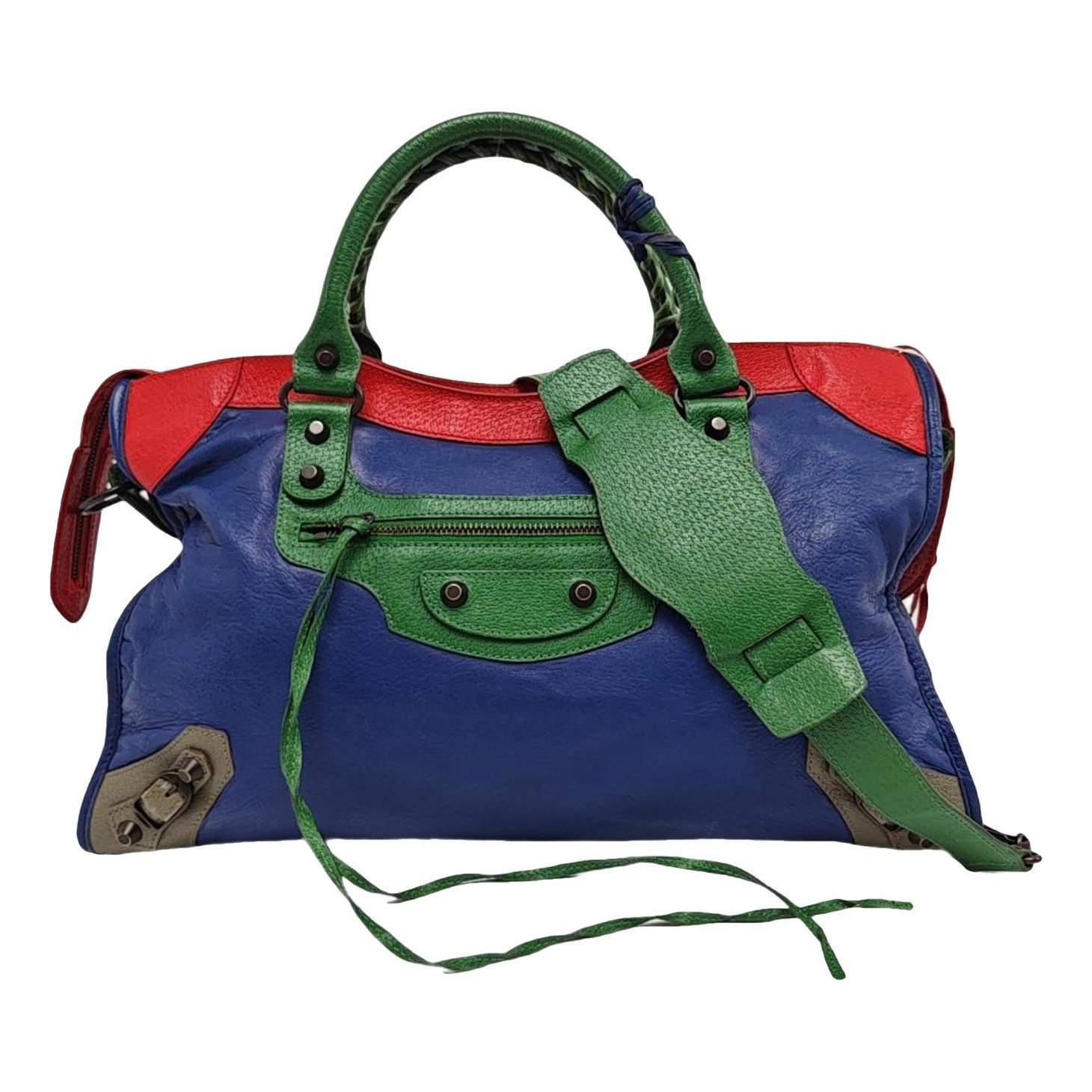 Leather handbag