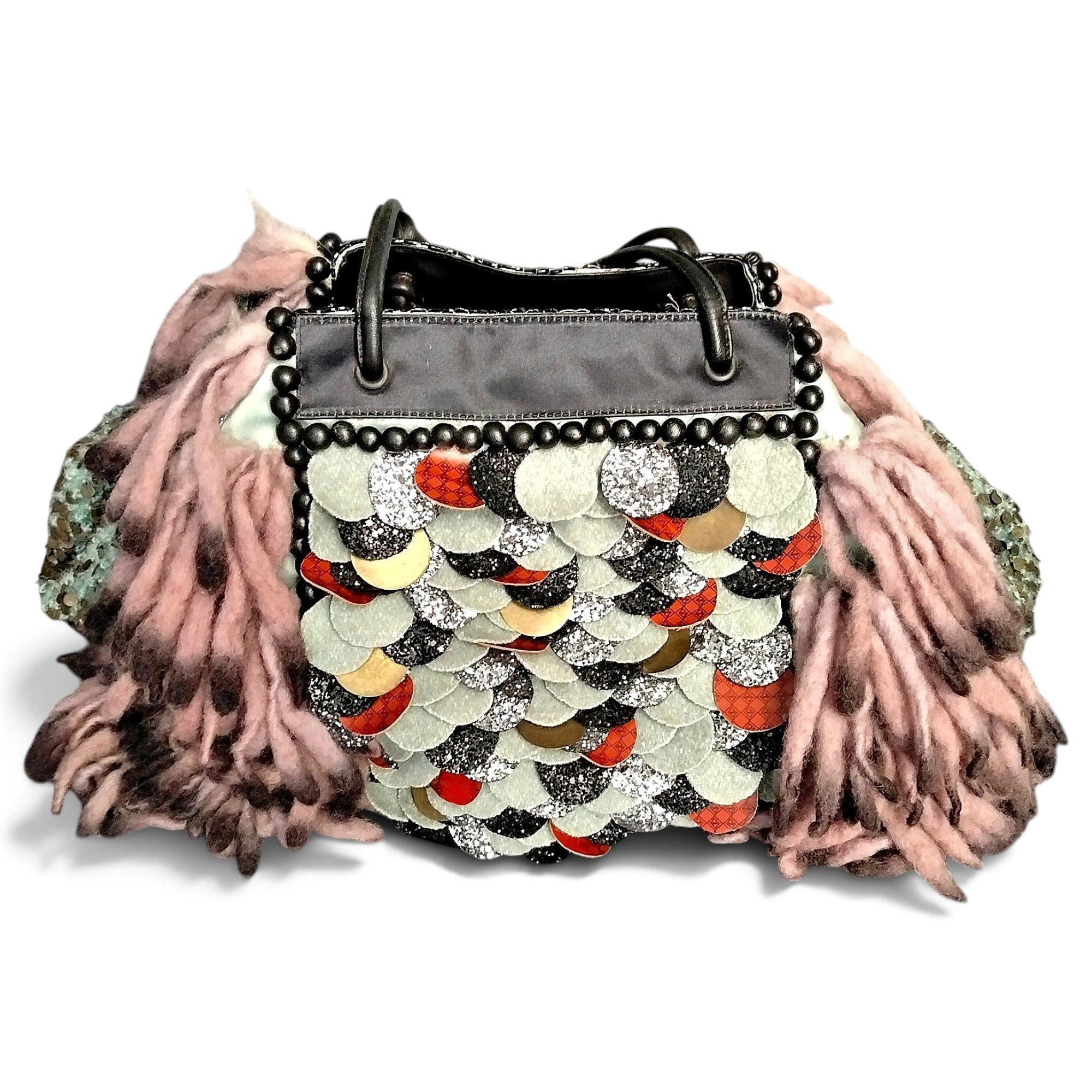Leather handbag
