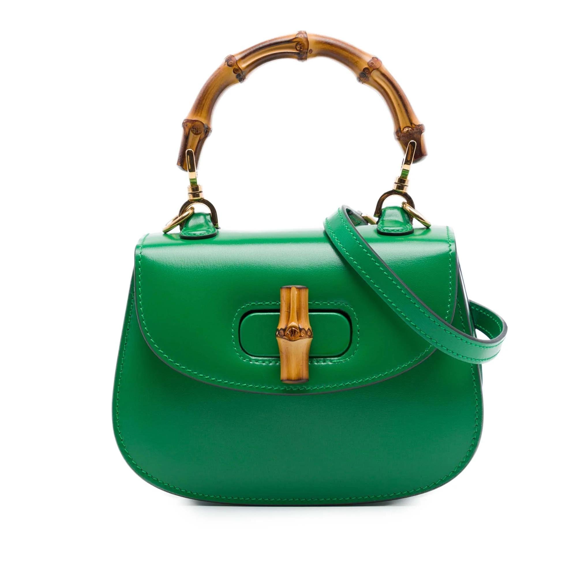 Bamboo Top Handle pony-style calfskin handbag
