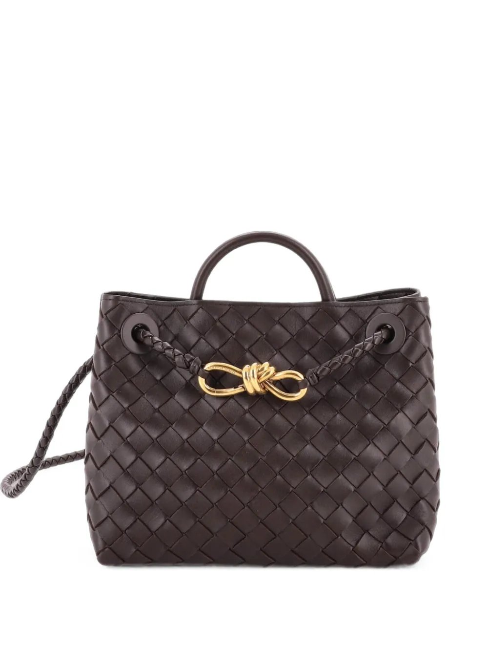 Andiamo Top Handle Bag Intrecciato Nappa Small satchel