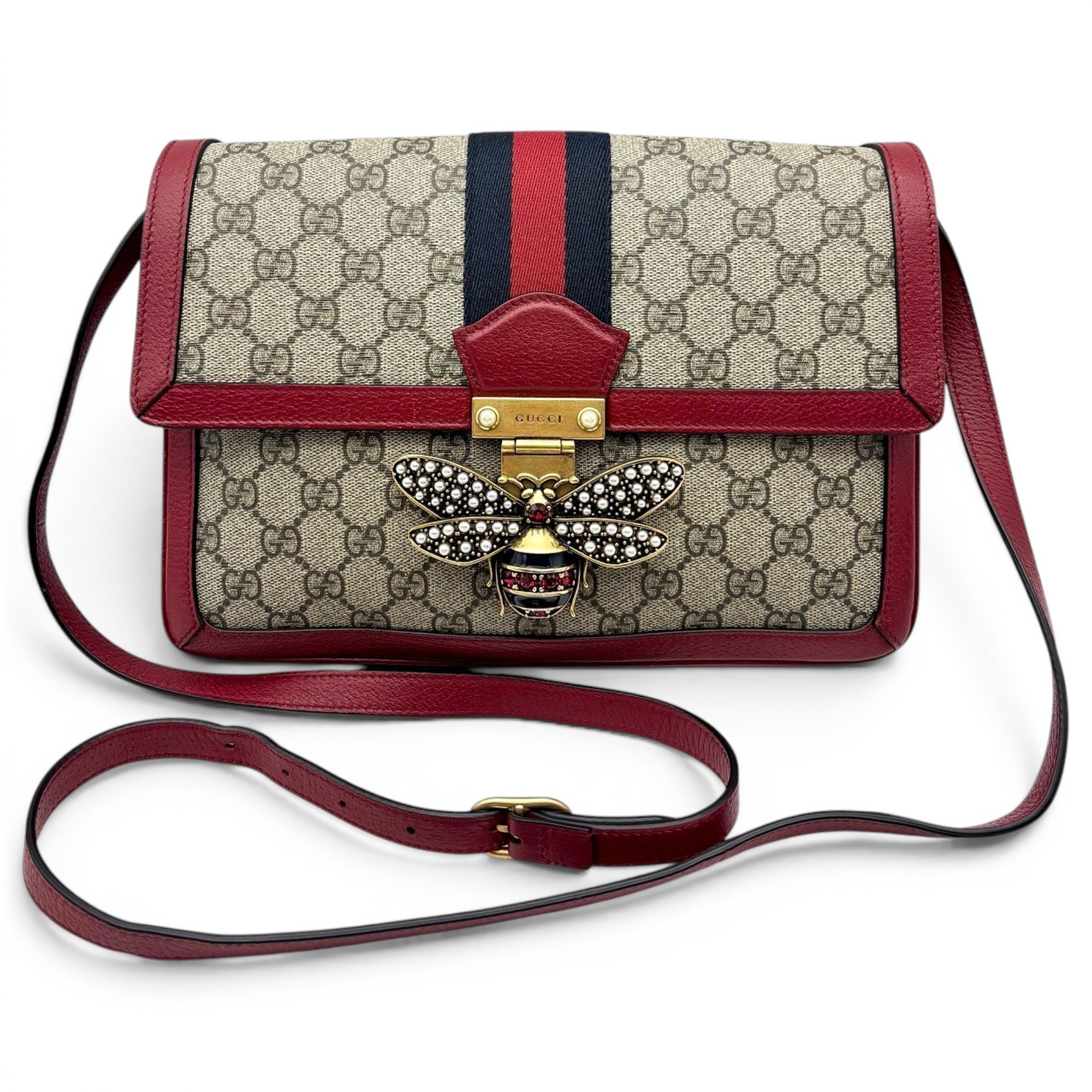 Queen Margaret leather handbag