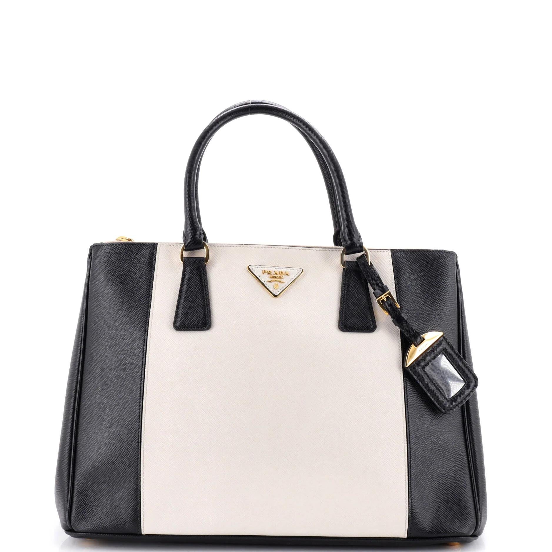 Leather tote